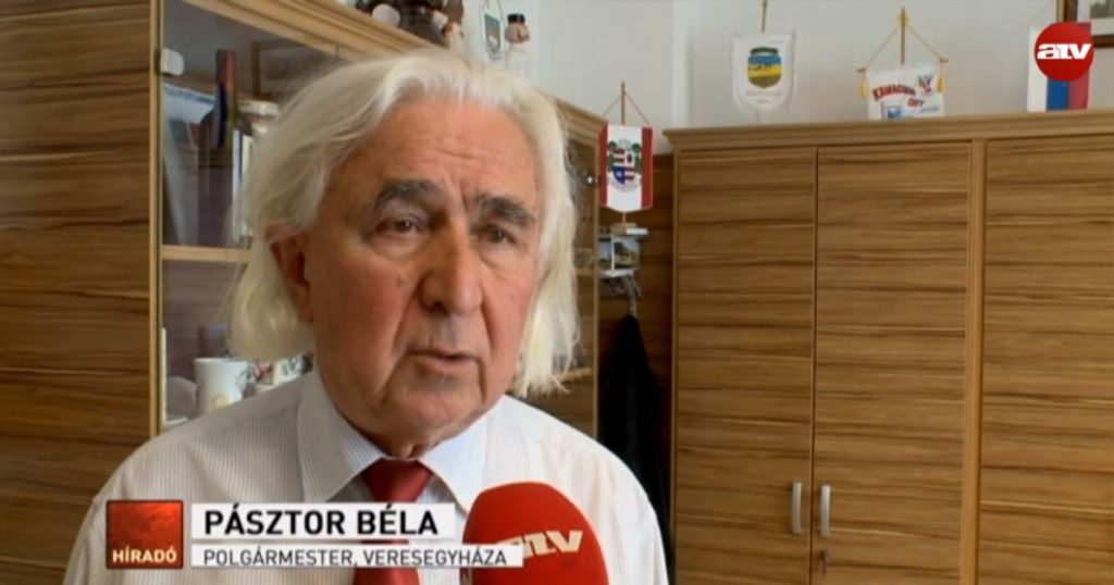 Pásztor Béla, Veresegyház polgármestere. / Fotó: atv.hu
