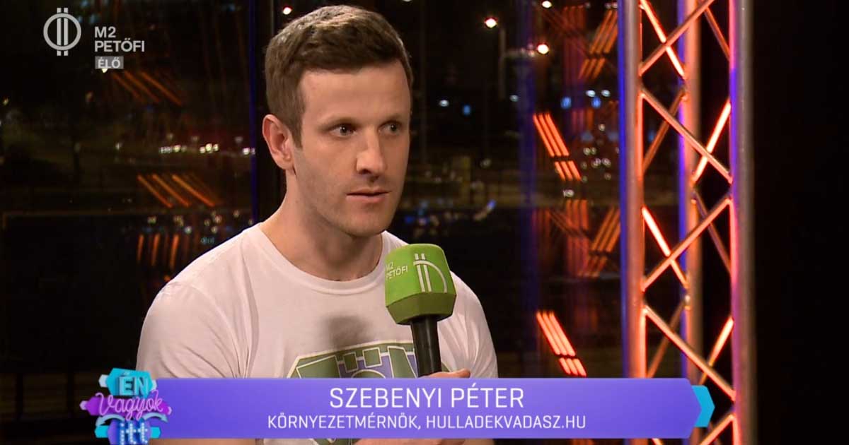 Trashtag kihívás az M2 Petőfi Tv-ben